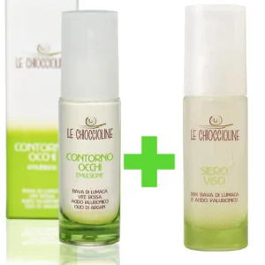 Le Chioccioline Face Serum + Eye Contour Snail Slime Combo Offer