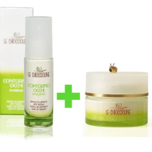 Crema Viso + Contorno Occhi Bava di lumaca Le Chioccioline Offerta Combo