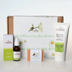 Kit Snail Care Smagliature: Crema Corpo + Bava Pura + Saponetta Detergente