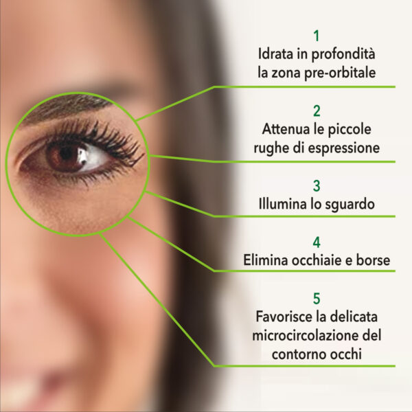 Contorno Occhi - drenante occhi gonfi - 30 ml - Immagine 2
