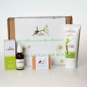 Schneckenpflege-Anti-Cellulite-Set: Anti-Cellulite-Creme + reiner Schleim + Reinigungsstück