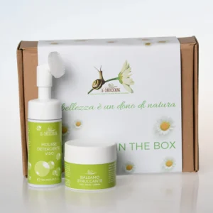 Snail Care "Double Cleansing" Kit: Make-up Removing Balm + Facial Cleansing Mousse
